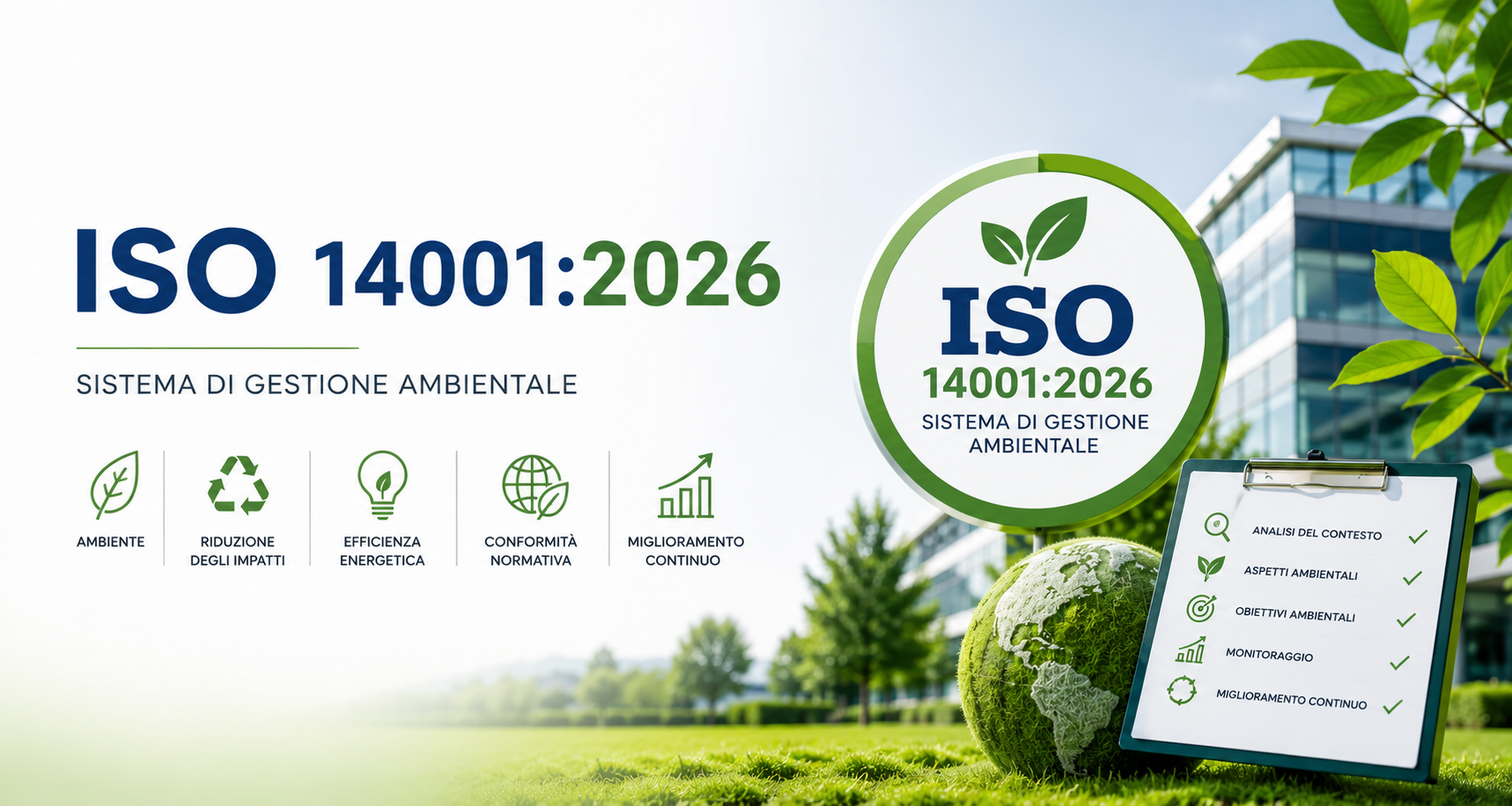 ISO 14001: cos'è, a chi serve e perché conviene alle aziende